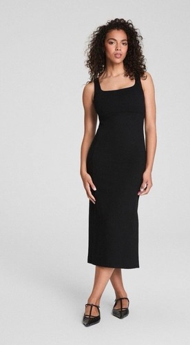 Spanx black sheath ponte dress - spanx,