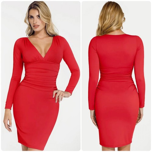 Popilush womens red date - womens, night