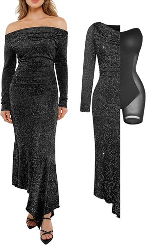Popilush shapewear maxi dress - shapewear,
